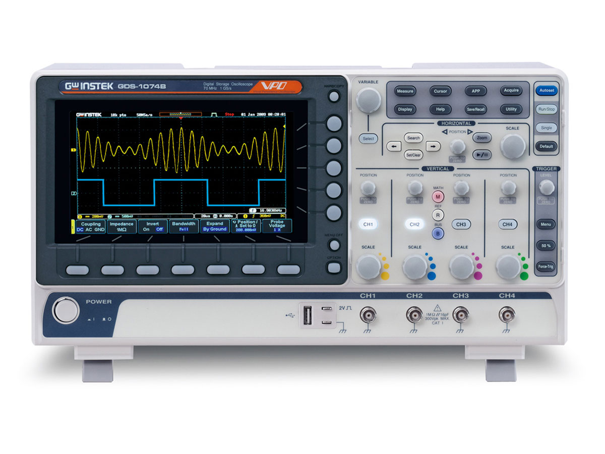 GDS-1074B - GW Instek Digital Oscilloscopes