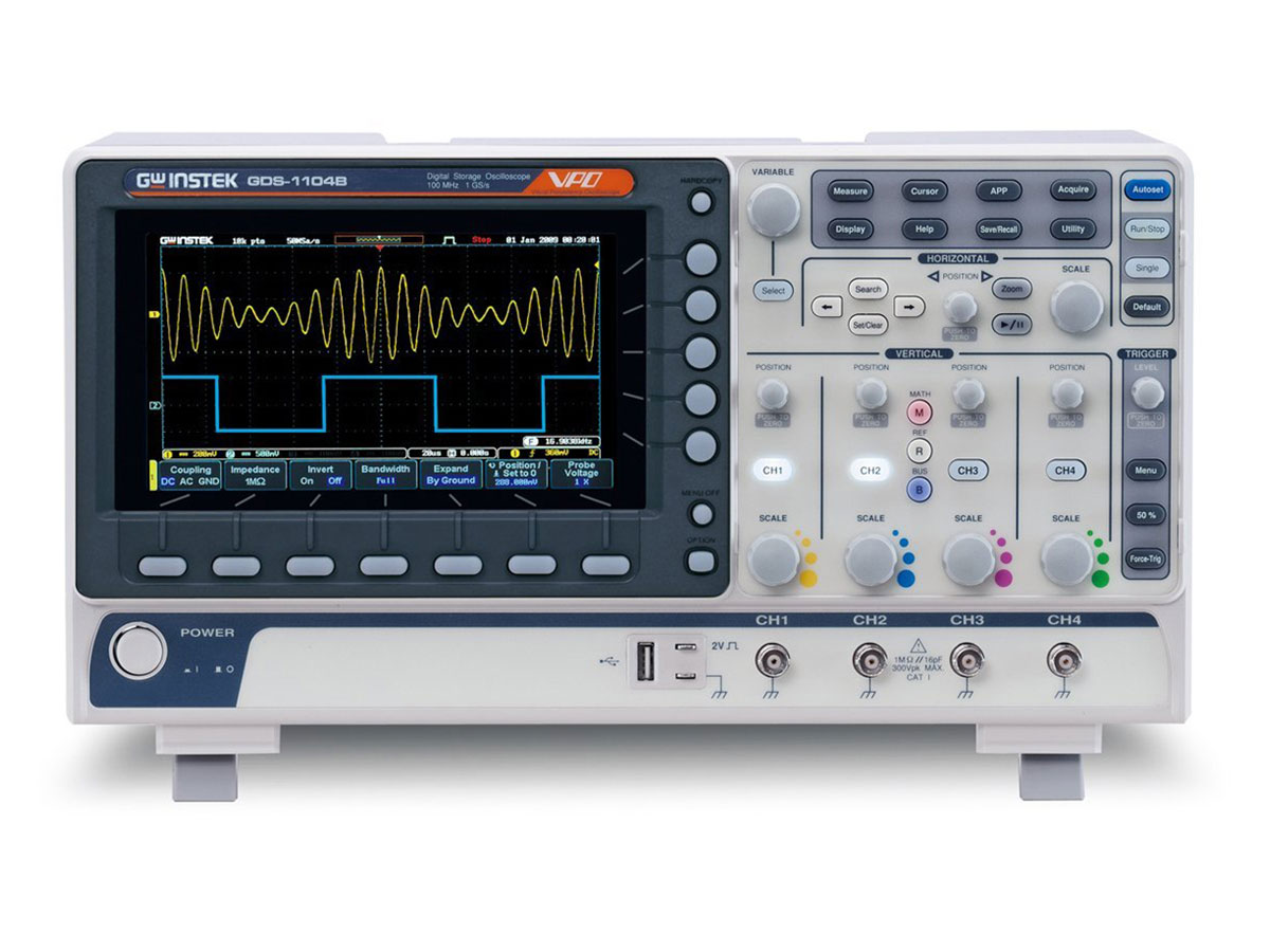 GDS-1104B - GW Instek Digital Oscilloscopes