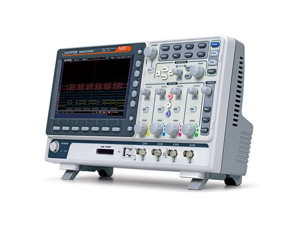 MSO-2204EA - GW Instek Mixed Signal Oscilloscopes