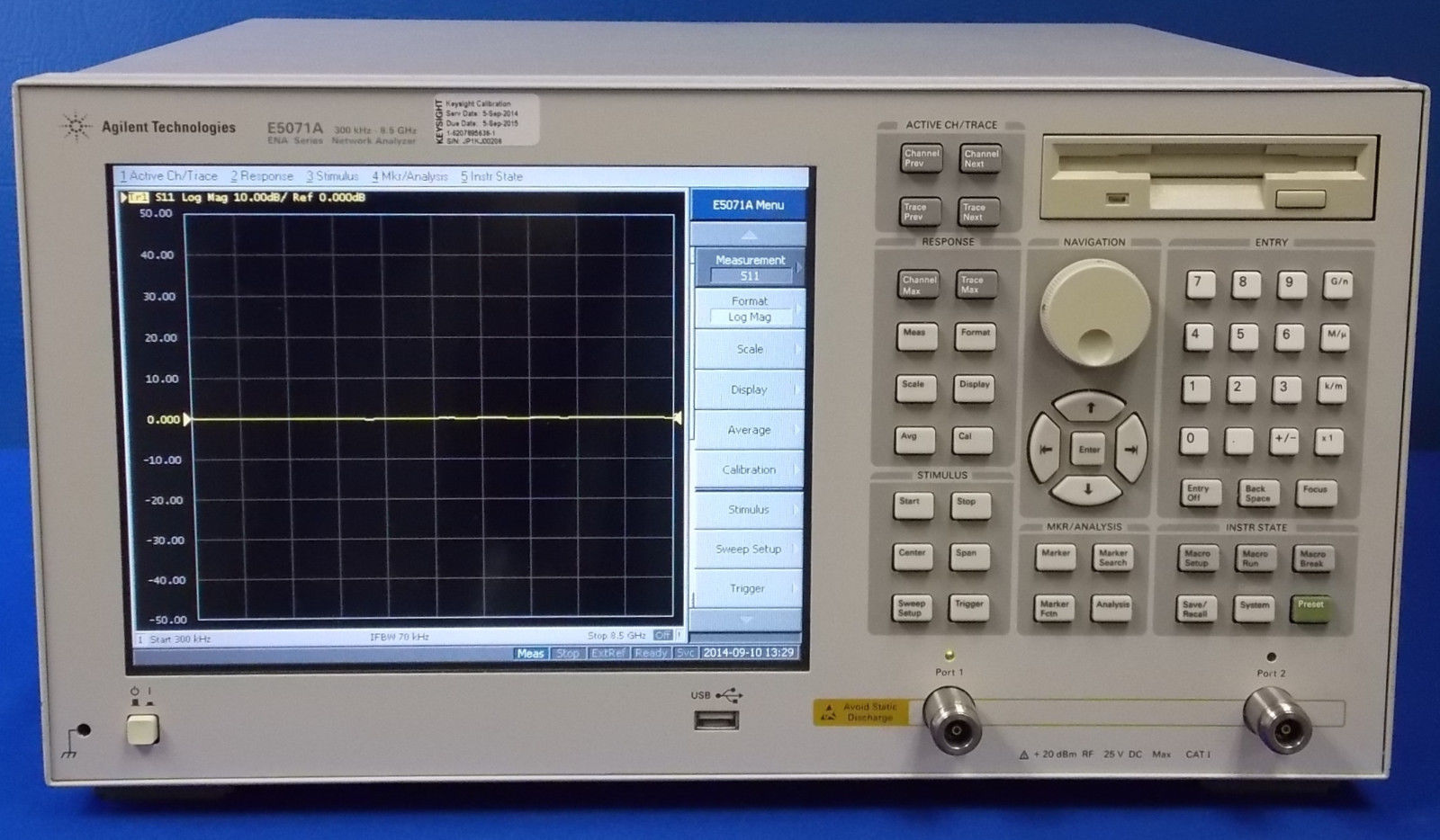 E5071A - Keysight / Agilent Network Analyzers