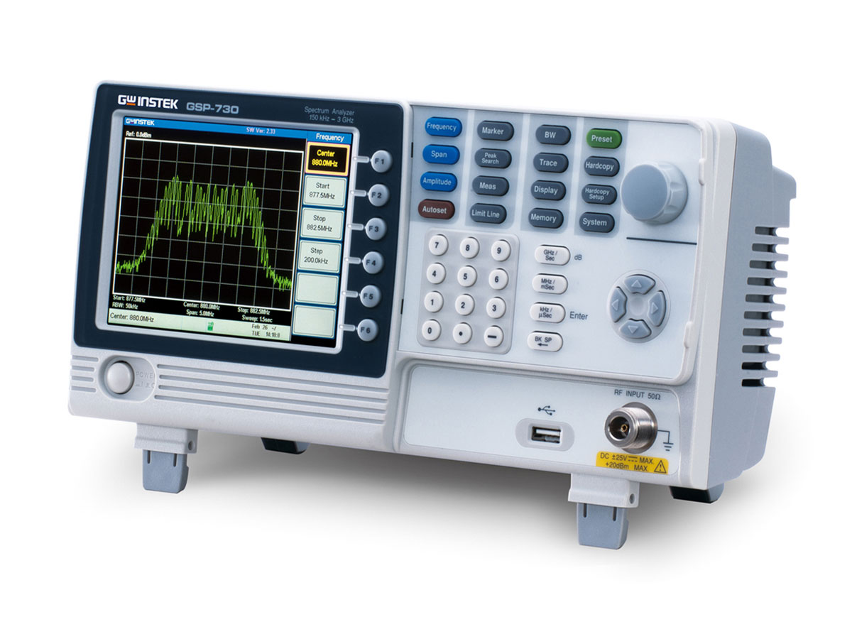 GSP-730 - GW Instek Spectrum Analyzers