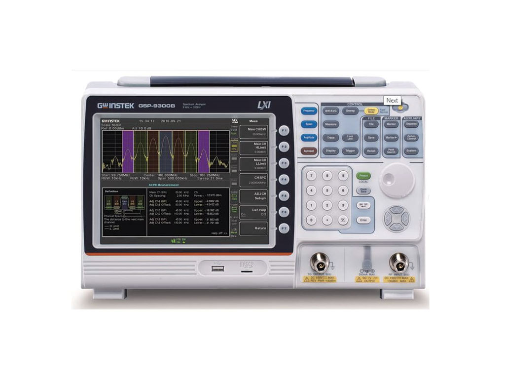 GSP-9300BTG - GW Instek Spectrum Analyzers