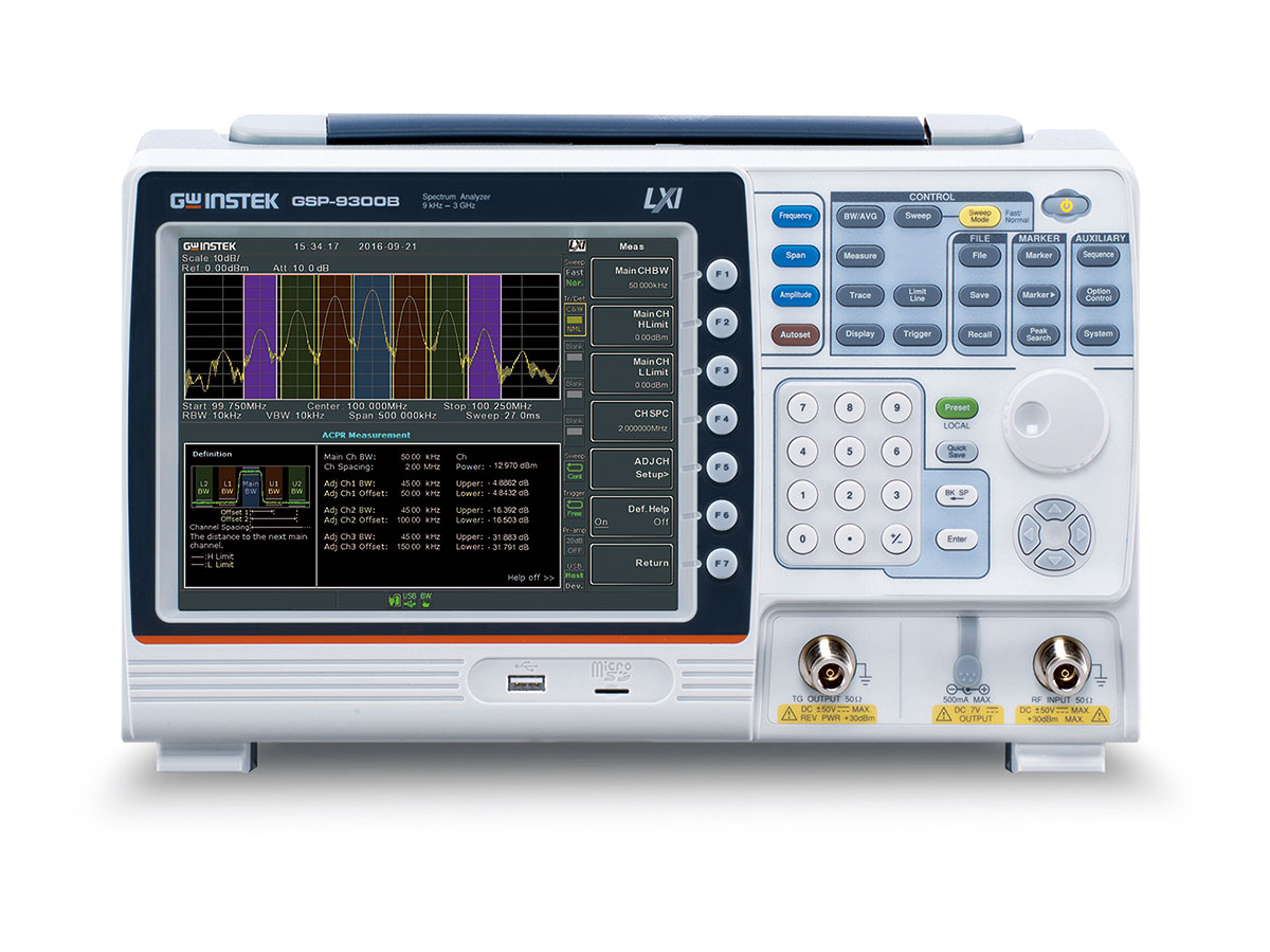 GSP-9300B - GW Instek Spectrum Analyzers