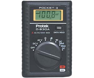 D930A - Protek Digital Multimeters