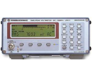 URE2 - Rohde & Schwarz Voltmeters