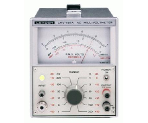 LMV-181A - Leader Voltmeters