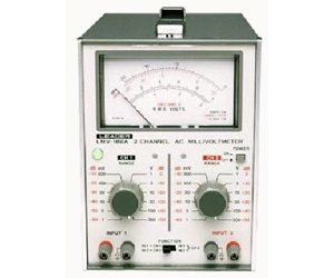 LMV-186A - Leader Voltmeters - BRL Test