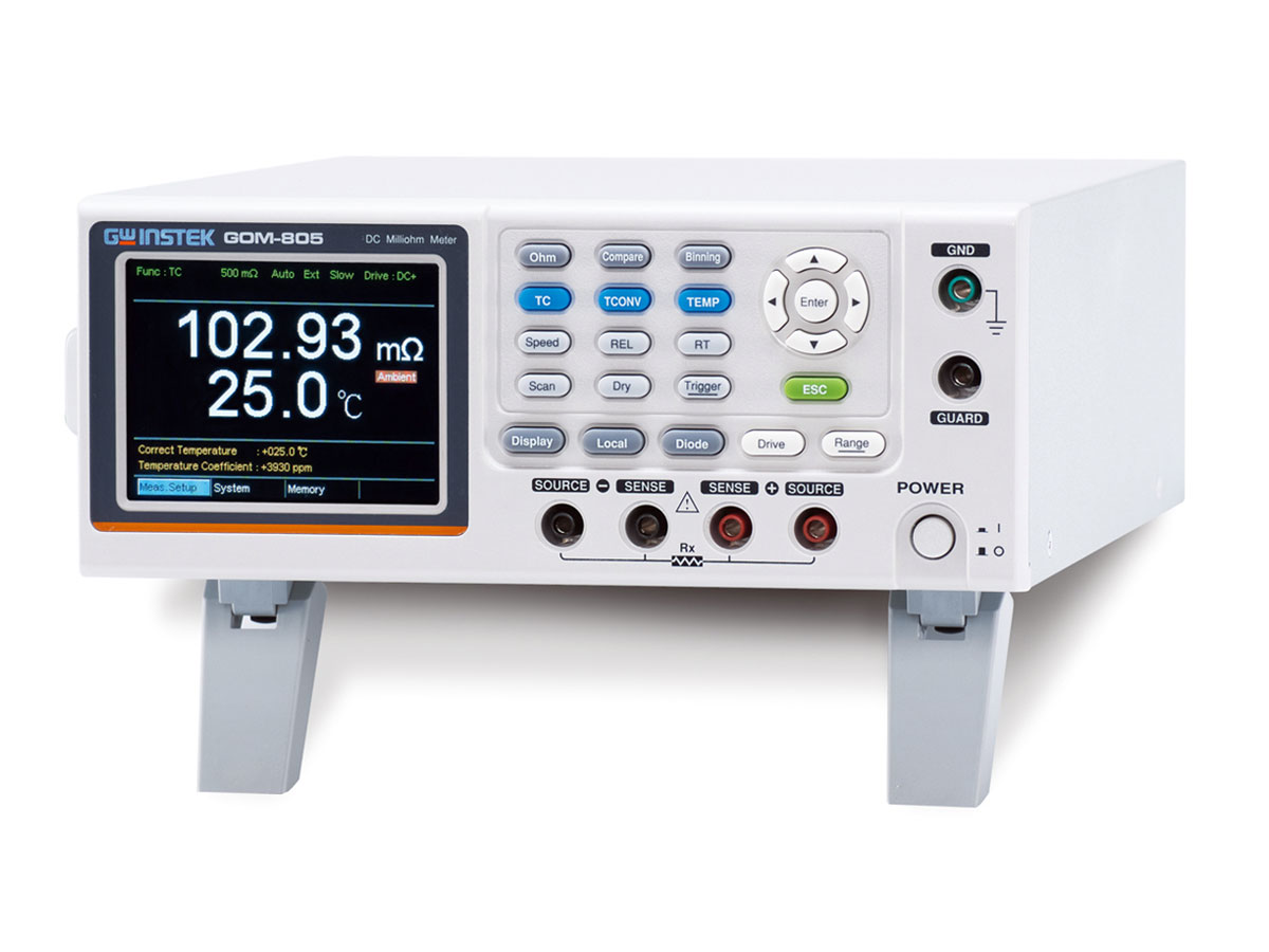 GOM-805 - GW Instek Ohm Meters