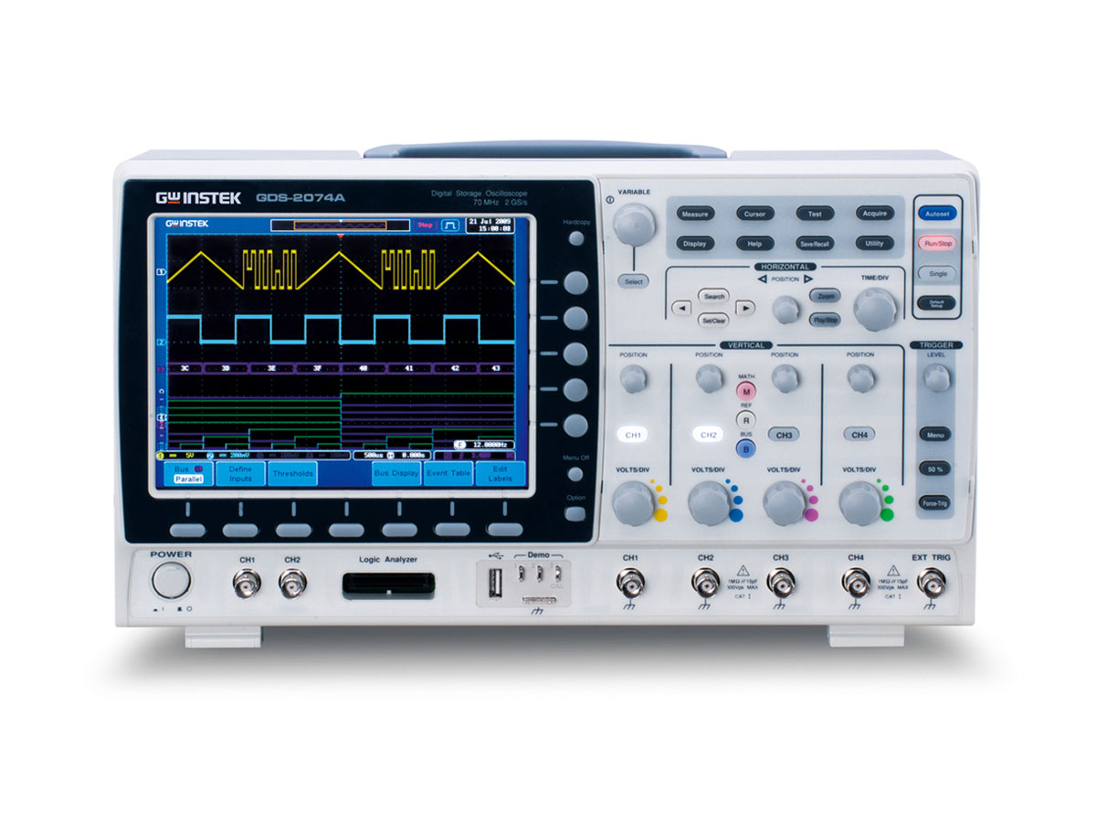 GDS-2074A - GW Instek Digital Oscilloscopes