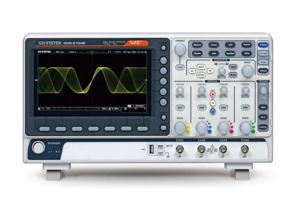 GDS-2074E - GW Instek Digital Oscilloscopes