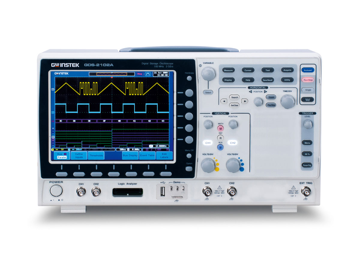 GDS-2102A - GW Instek Digital Oscilloscopes