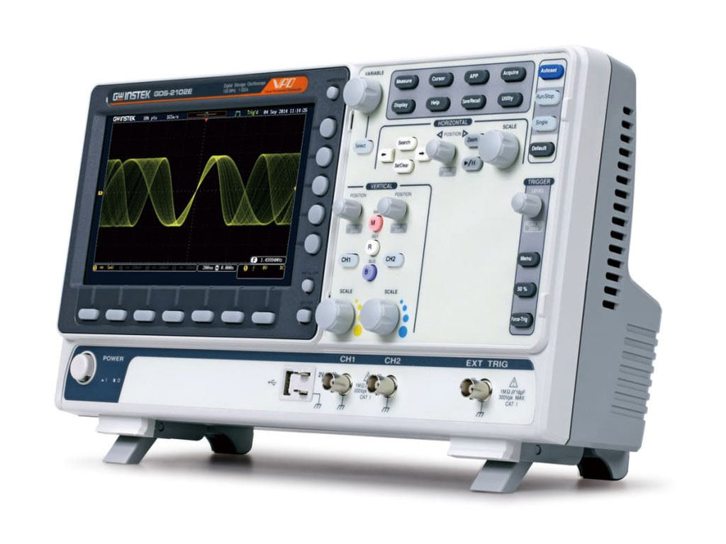 GDS-2102E - GW Instek Digital Oscilloscopes