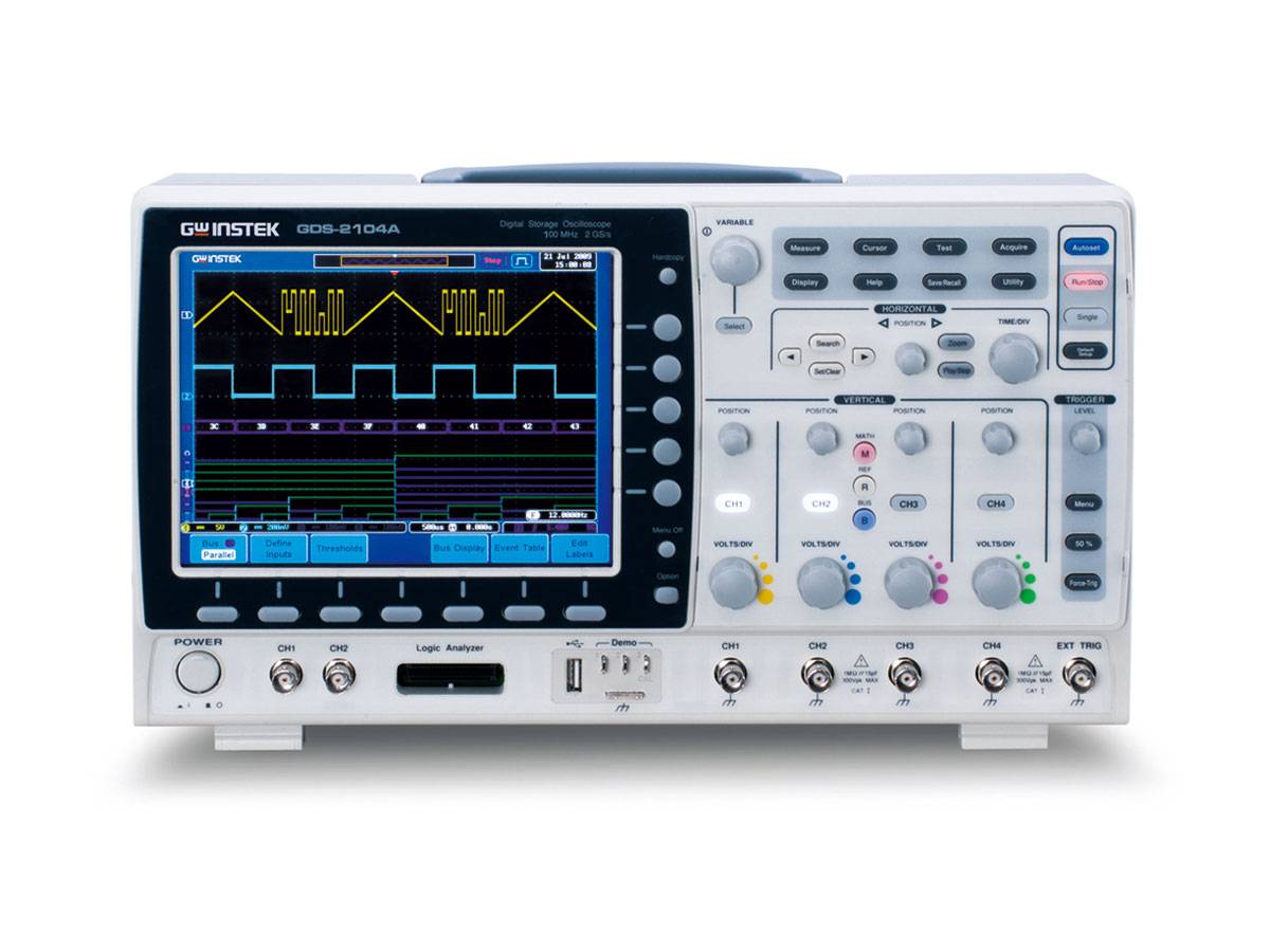 GDS-2104A - GW Instek Digital Oscilloscopes