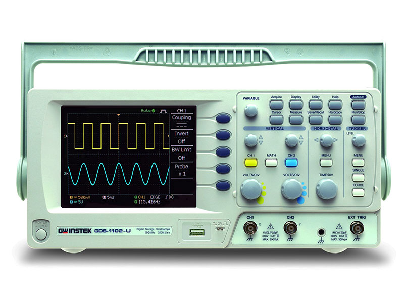 GDS-1102-U - GW Instek Digital Oscilloscopes