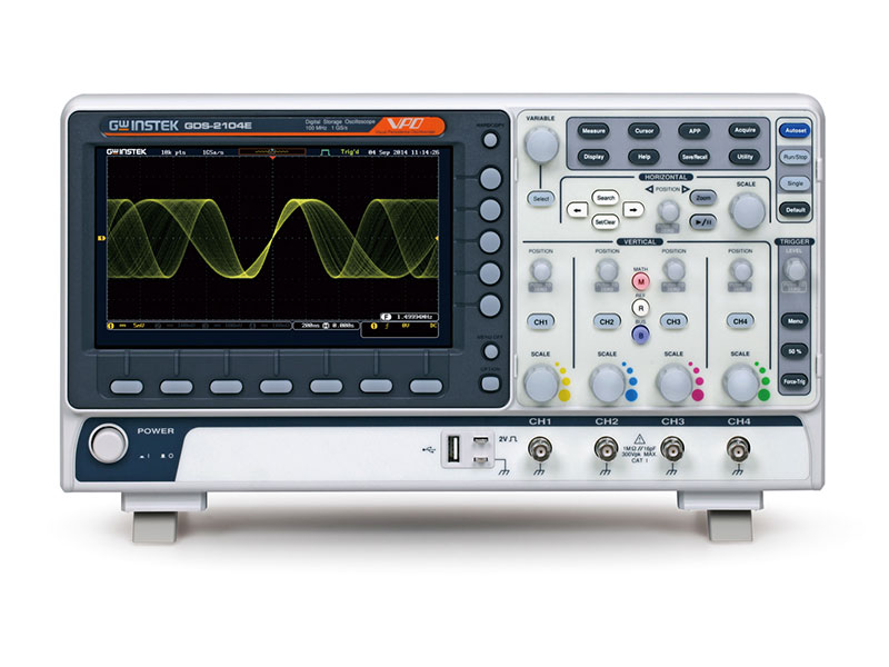 GDS-2204E - GW Instek Digital Oscilloscopes