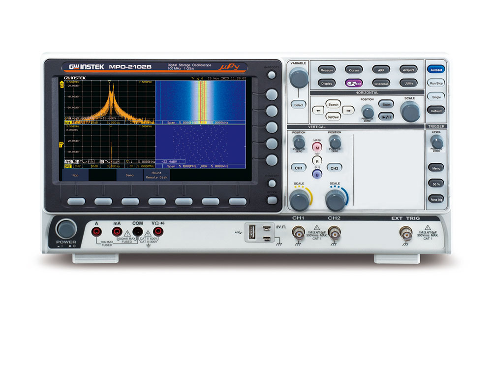 MPO-2102B - GW Instek Digital Oscilloscopes