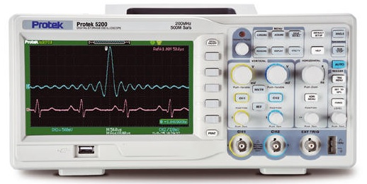 5100, 5200, 5072E, 5102E, 5202E - Powertek Digital Oscilloscopes