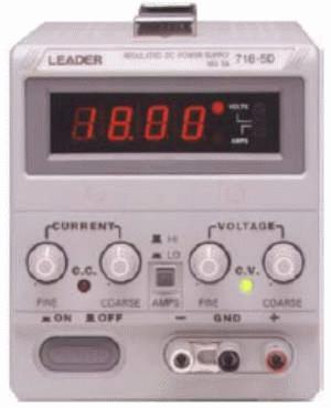 718-5D - Leader Power Supplies DC