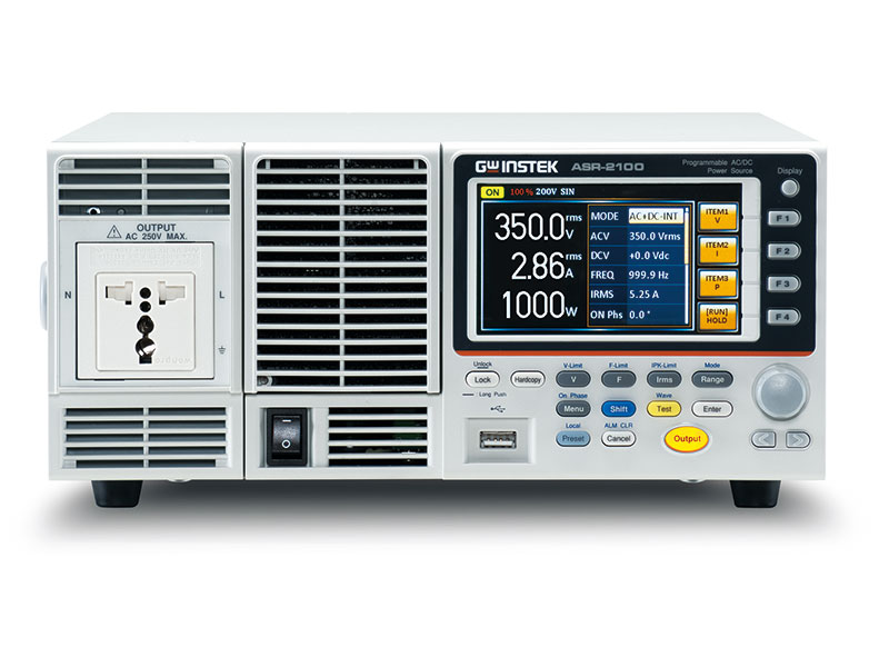 ASR-2100 - GW Instek Power Supplies AC