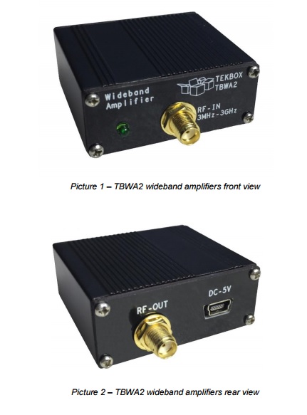 TBWA2/40dB - Tekbox Preamplifiers